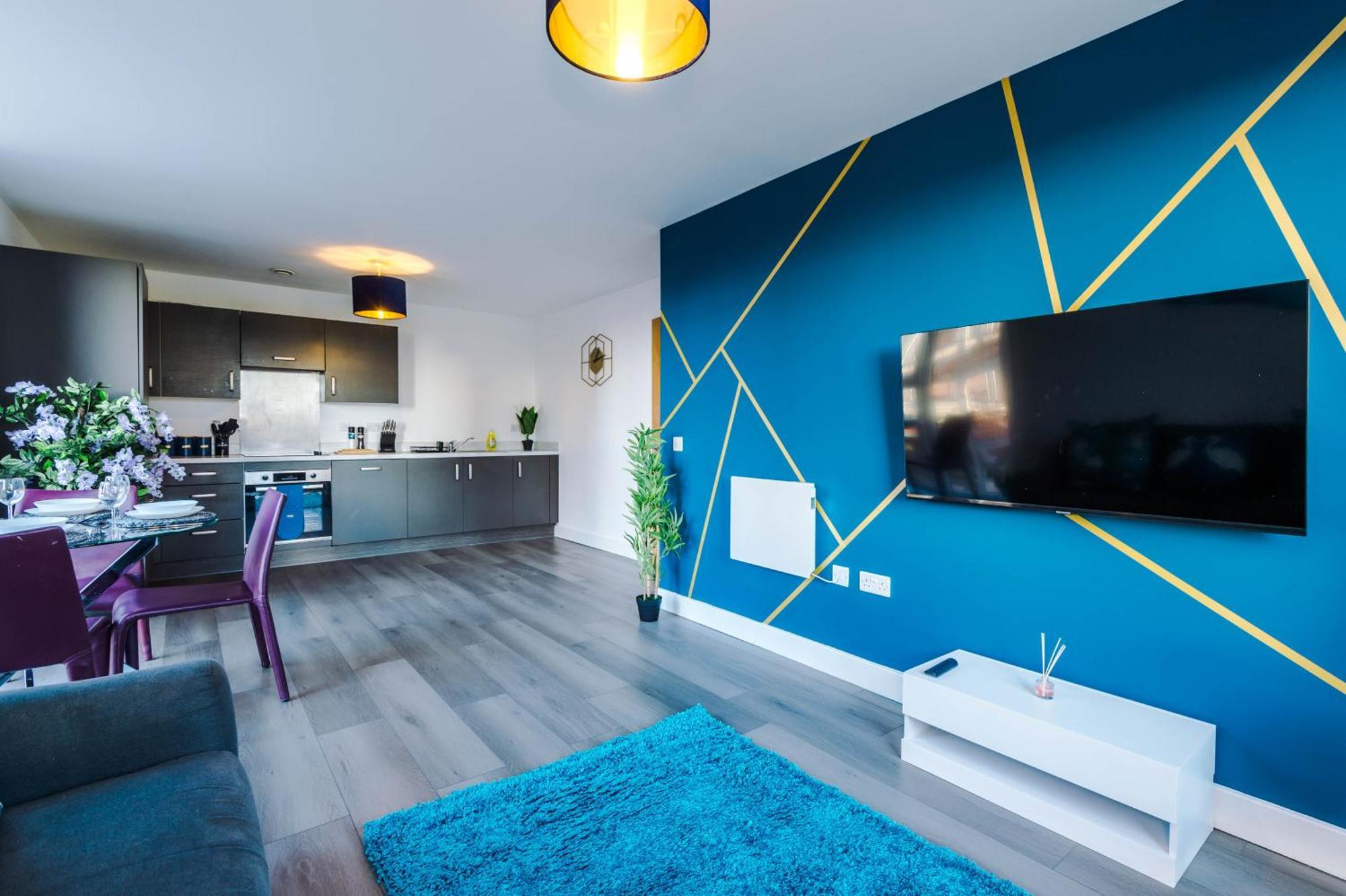 Lux Livin' Apartments - Luxury 5 Bed Apartment Manchester City Centre Екстер'єр фото