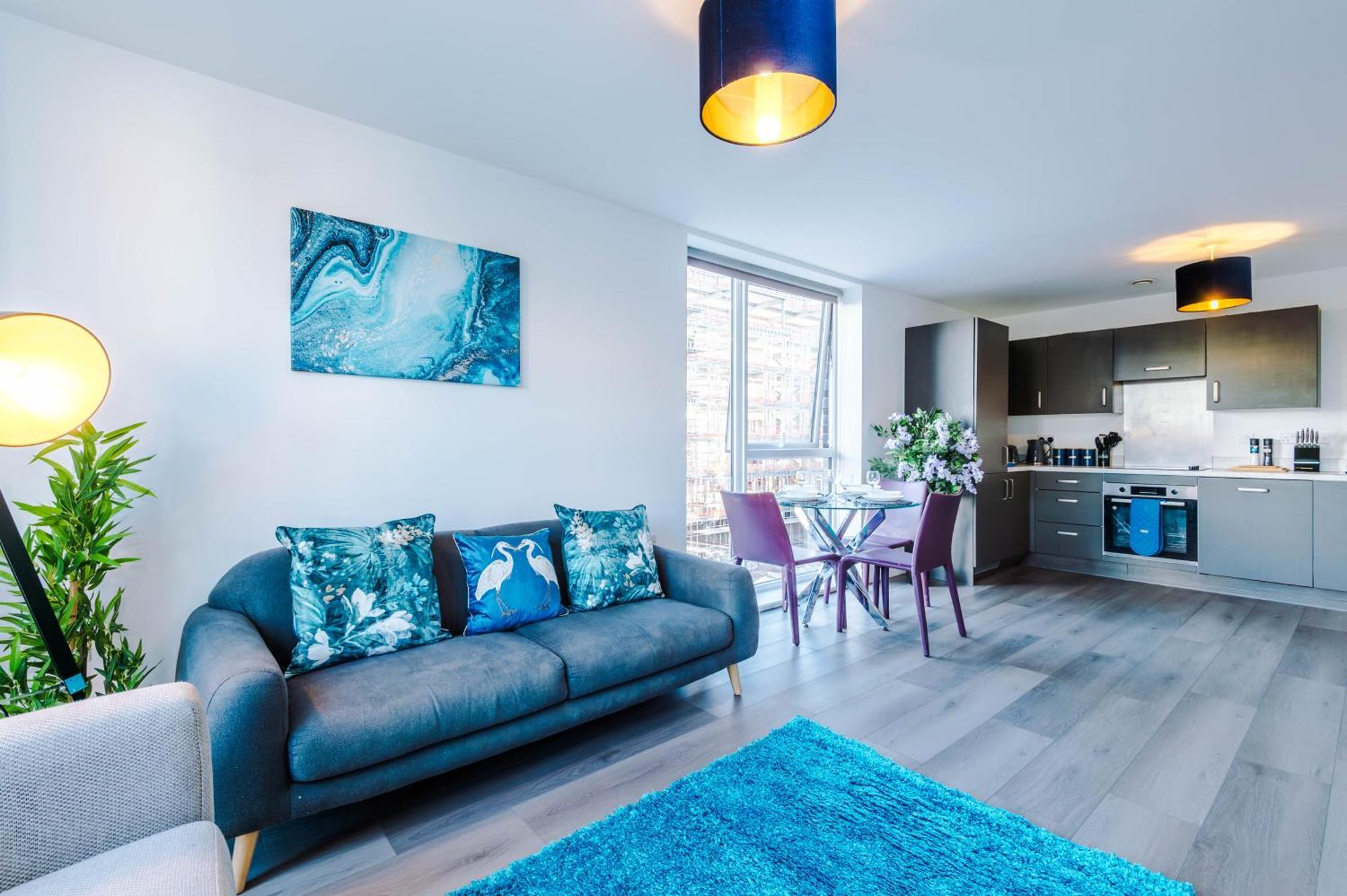 Lux Livin' Apartments - Luxury 5 Bed Apartment Manchester City Centre Екстер'єр фото