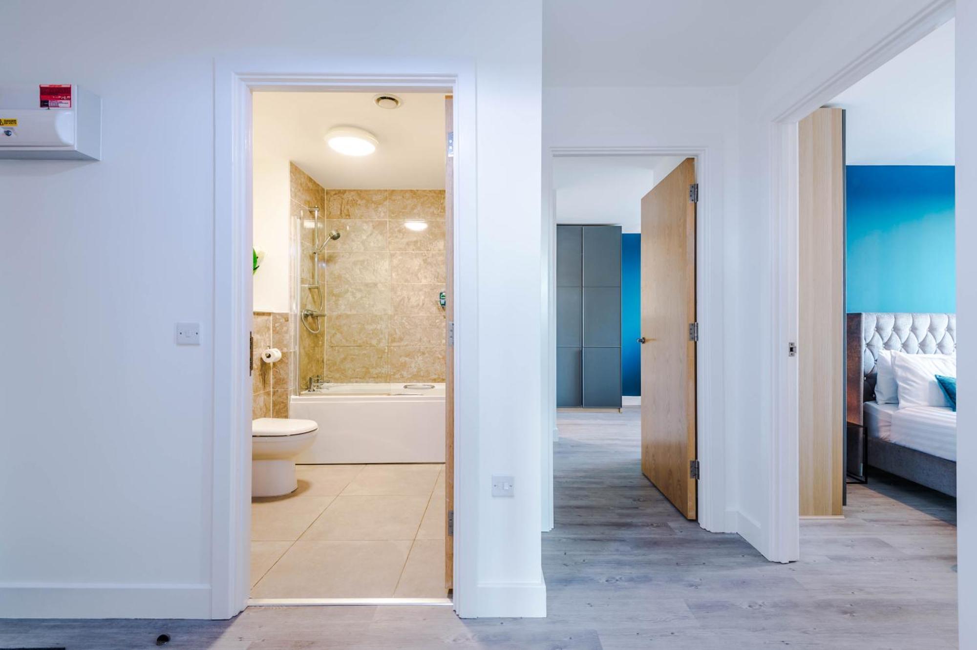 Lux Livin' Apartments - Luxury 5 Bed Apartment Manchester City Centre Екстер'єр фото